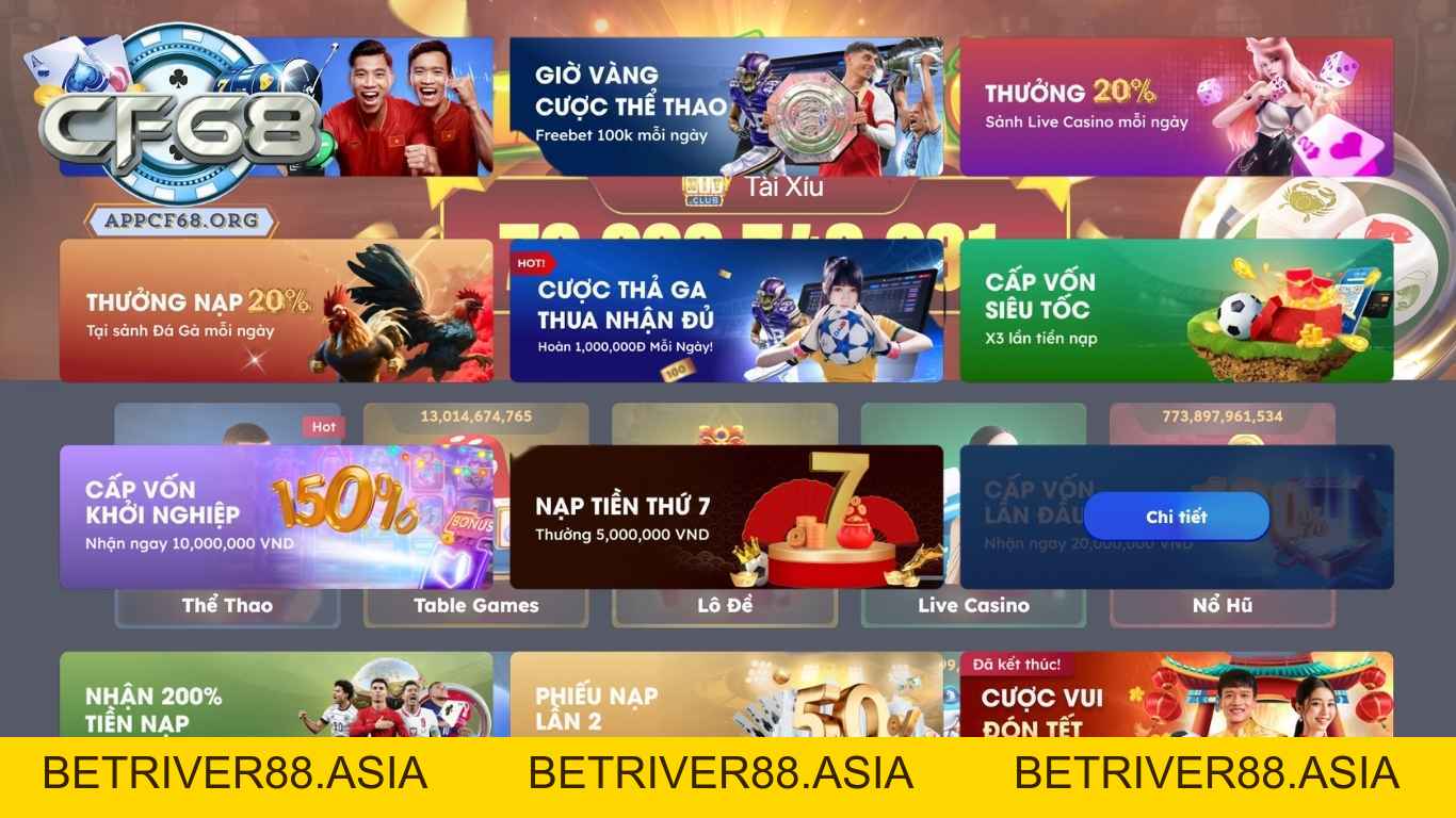 CF68 Cổng Game Casino Uy Tín #1 | TẢI App CF68 IOS/APK Chính Thức