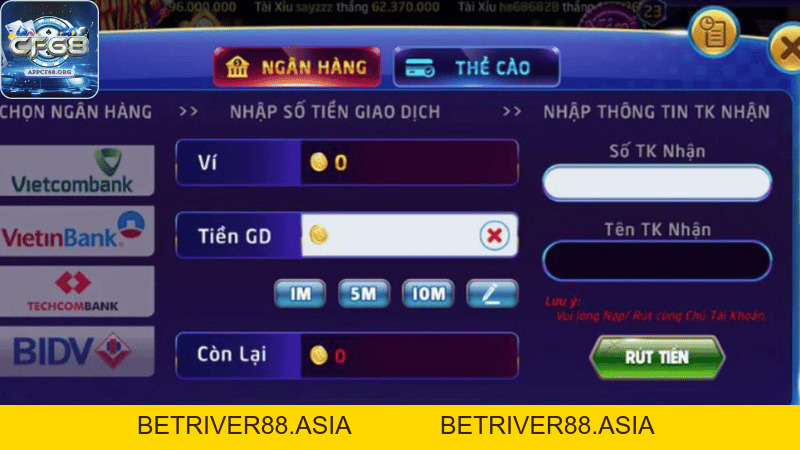 Hướng dẫn rút tiền CF68 nhanh chóng và an toàn nhất 2026